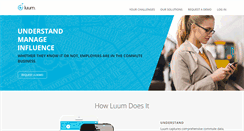 Desktop Screenshot of luum.com